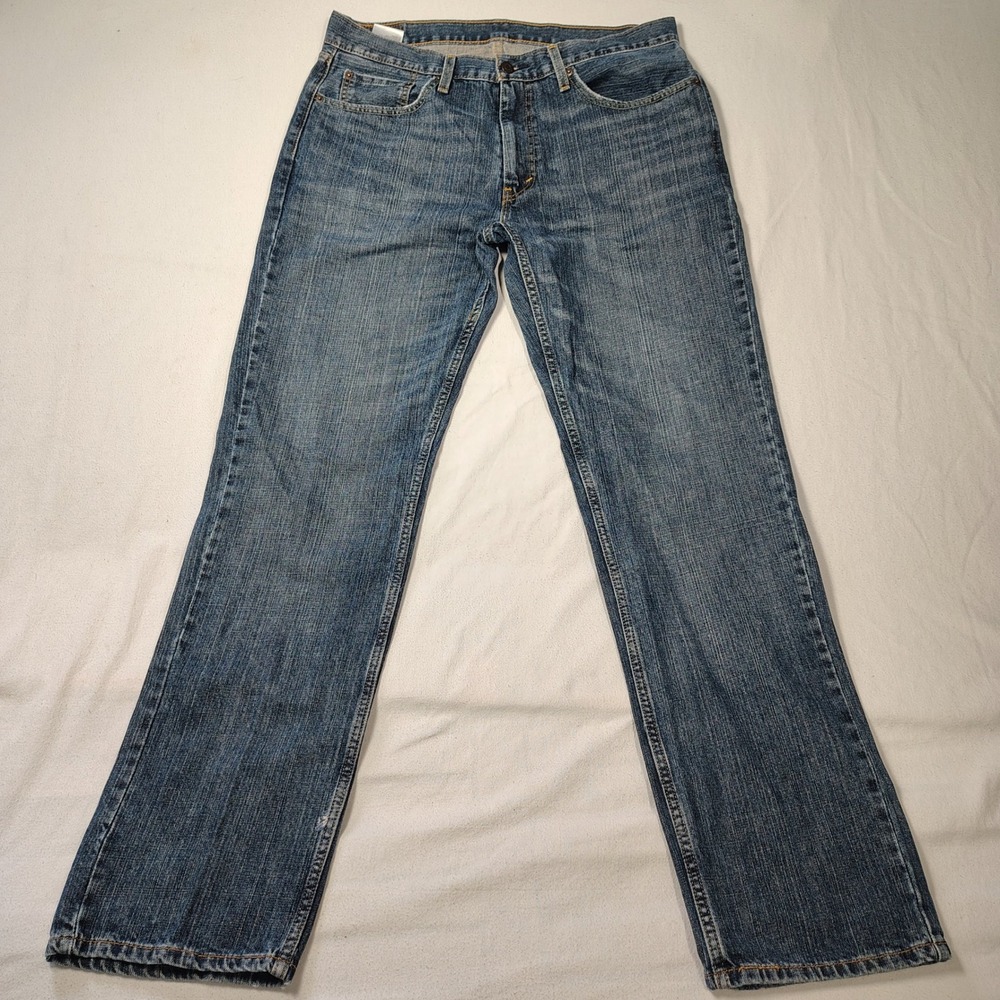 Levis 559 Jeans Mens Size 36x36 Medium Wash Relaxed Straight Distressed